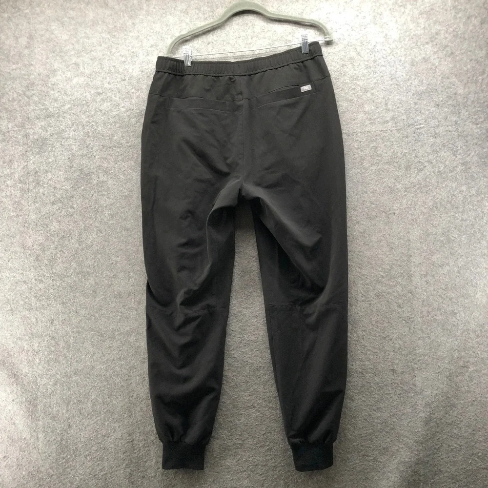 FIGS Tansen Jogger Scrub Pants Mens Large Black Stretch Comfort L